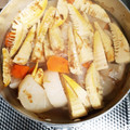 ピンキーsaya's cooksnap of when they made タケノコと大根の煮物.