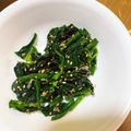 みこ☆たん's cooksnap of when they made レンチン★ほうれん草の白だし和え.