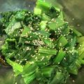 saki1010's cooksnap of when they made 菜の花・からし菜のからし醤油和え.