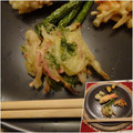 melmarilyn's cooksnap of when they made 紅生姜と三つ葉 玉ねぎのかき揚げ.