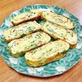 Emihann's cooksnap of when they made みつ葉たっぷり卵焼き・クリームチーズ入.