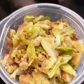 マリィア☆'s cooksnap of when they made キャベツとジャガイモのサブジ（野菜炒め）.