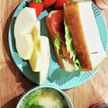 ＭEGUMI❤︎'s cooksnap of when they made 簡単！《食ぱんdeハンバーガー♡》.