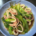ＭＩ−ＳＡＮ's cooksnap of when they made イカと小松菜のバター醤油炒め.