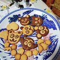 けあいちばん's cooksnap of when they made ♡HMと家にある材料でトトロのクッキー♡.