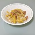キンプリ's cooksnap of when they made 簡単、ベーコンとブラックペッパーのペンネ.