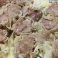 クック083103☆'s cooksnap of when they made 肉たっぷり餃子の皮焼売.