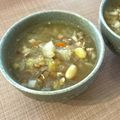 たべものにっき　tabemono's cooksnap of when they made ぽかぽか 生姜スープ.