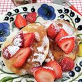 在宅勤務のおじさん's cooksnap of when they made HM☆ふわふわパンケーキ.