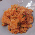 メイプル⌘'s cooksnap of when they made 簡単！ムネ肉キムチの炒飯(甘辛たれ).