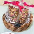 キンプリ's cooksnap of when they made レンジで簡単♪チョコスティックバー.