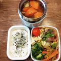 ばたみそーぱん☆'s cooksnap of when they made 低糖質でヘルシー＊豆腐干と豚肉の生姜焼き.
