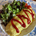 クック49L4Ho☆'s cooksnap of when they made 卵1個で★簡単ふわとろオムライス～.