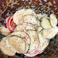 レナヒナ's cooksnap of when they made トマトときゅうりのマヨレモンサラダ.