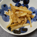Runru☆'s cooksnap of when they made 【野菜ソムリエ】聖護院かぶの皮のきんぴら.