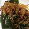 ななみん ママ★★'s cooksnap of when they made 簡単☆万願寺唐辛子のじゃこ炒め♬.