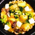 ミッキーこむぎ's cooksnap of when they made じゃがいもとブロッコリーのアヒージョ.