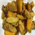 ゆず:P's cooksnap of when they made かぼちゃとごぼうでもう一品.