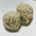 4leaf-cover's cooksnap of when they made お鍋の季節に…おうちの鶏団子.
