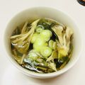 azbjbn's cooksnap of when they made 5分で！舞茸とワカメの栄養満点スープ☆.
