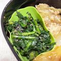 わたさな2016's cooksnap of when they made 春菊の胡麻よごし.