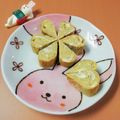 Newチヨコっと♪'s cooksnap of when they made ハート♡クローバーஐお花❀卵焼きの切り方.
