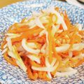 τомоко's cooksnap of when they made ゆず三杯酢deカブと人参のなます♪.