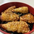 チロルちゃん♪'s cooksnap of when they made 甘辛タレでご飯がススムとり天丼.