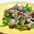 もすろー's cooksnap of when they made ピーマンと豚肉のレモン炒め.