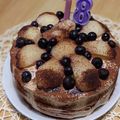 kaiselim's cooksnap of when they made カフェモカ♡　デコレーションケーキ.