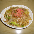 ohmegu's cooksnap of when they made 簡単！ネギと鰹節だけの塩焼きそば.