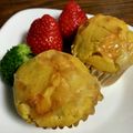 ☆さぶ☆☆'s cooksnap of when they made ＊南瓜とチェダーチーズのマフィン＊.