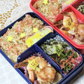 ゆけり３兄弟's cooksnap of when they made 桜えびとかつお節のまぜごはん.