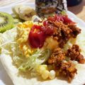 ☆あさ's cooksnap of when they made 野菜爆弾消費タコス.