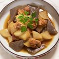 ちゃまたまご's cooksnap of when they made 鶏肉と大根とこんにゃくの煮物.