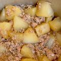 やよい・M's cooksnap of when they made 豚ひき肉・トロトロ大根の煮物♪.
