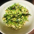 クック1286JR☆'s cooksnap of when they made 豆苗 オイスターソース炒め.