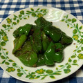 クックWZ3WQY☆'s cooksnap of when they made ピーマンのおかか炒め.