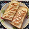 ☆hikonyan☆'s cooksnap of when they made ＊なめたけマヨトースト＊.
