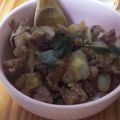 クックIK4DS8☆'s cooksnap of when they made 豚バラブロックと玉ねぎの炒め物.