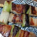 an0v0ko's cooksnap of when they made 簡単 豚バラ ねぎま 豚串.