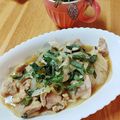 かわゆう1211's cooksnap of when they made 簡単！鶏もも肉と玉ねぎの大葉照り焼き！.