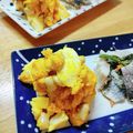 かわゆう1211's cooksnap of when they made 南瓜＆モッツァレラチーズのサラダ.