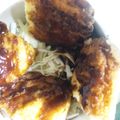 leytan's cooksnap of when they made 黒はんぺんdeソースカツ丼.