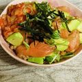 さくらん餅's cooksnap of when they made ぶり納豆アボカド丼！簡単！.