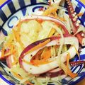shin1h's cooksnap of when they made おもてなしに★イカと野菜のマリネ.