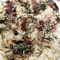 keroro's cooksnap of when they made 簡単！鰹のたたきで手ごね寿司.