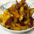 ナピト's cooksnap of when they made 揚げない☆キャラメル味の大学いも♬.