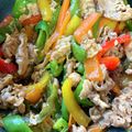 ぽろっとＱちゃん's cooksnap of when they made 彩り鮮やか♪肉野菜炒め.