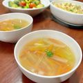 Superlittleboo's cooksnap of when they made セロリのコンソメスープ.